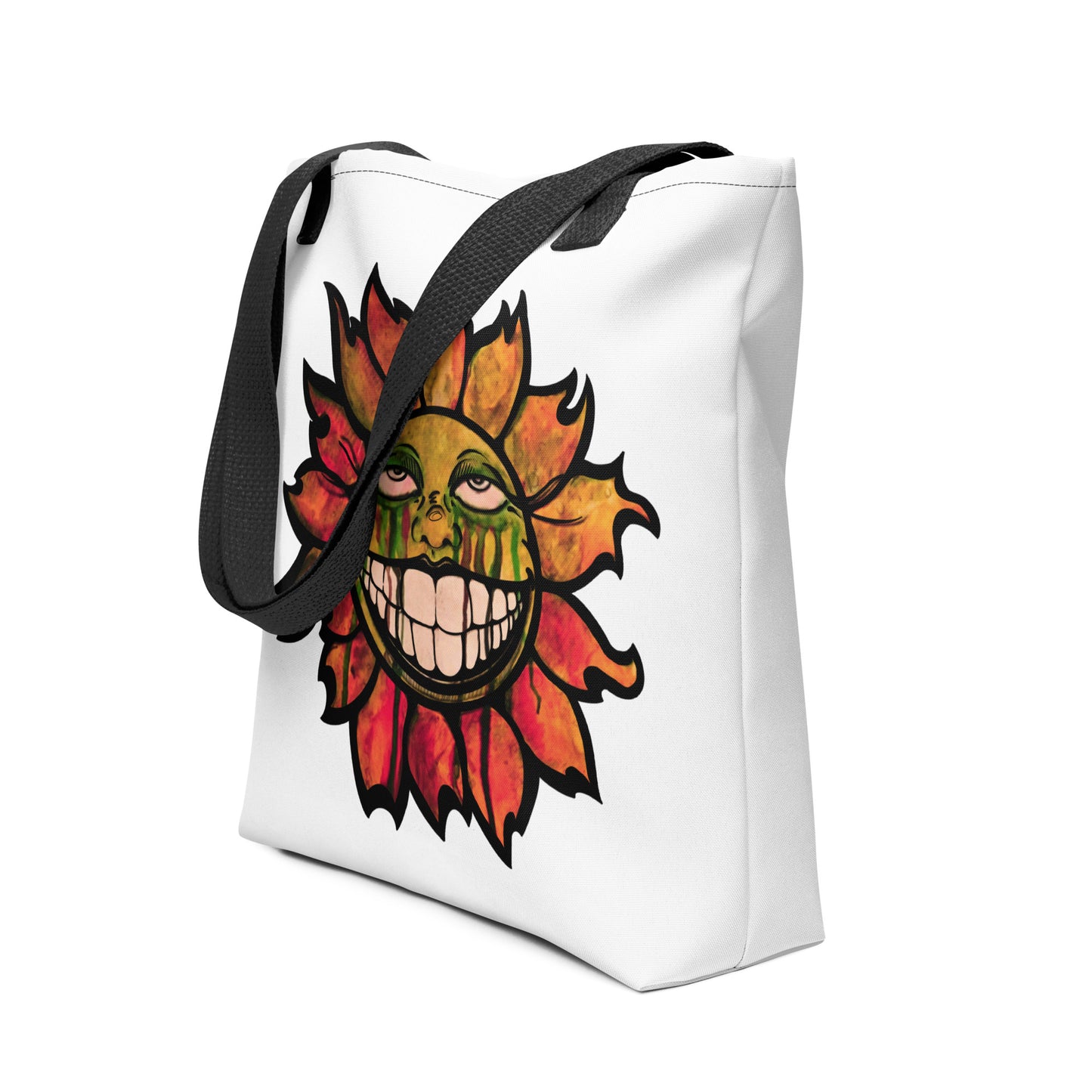 "Sunflower" Watercolor Tote bag