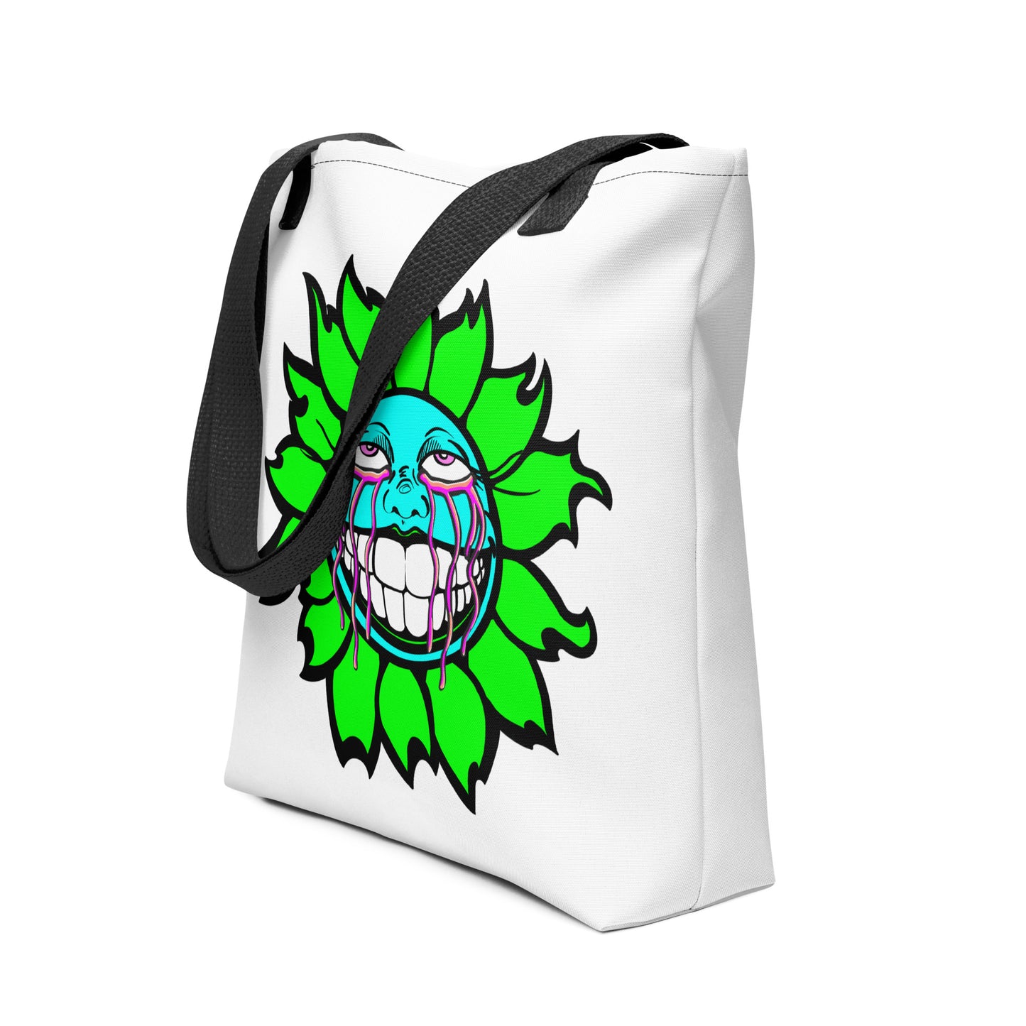 "Sunflower" Green Tote bag