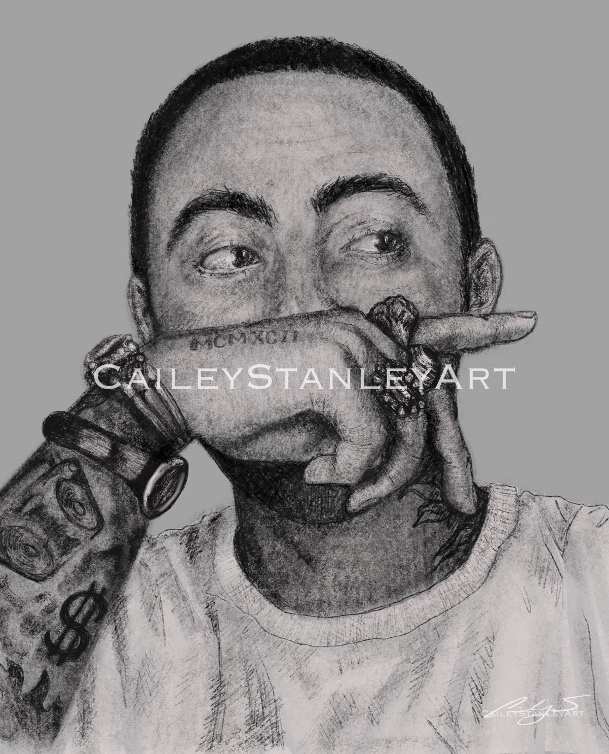 Mac Miller Portriat