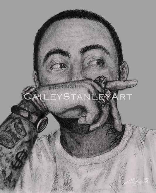 Mac Miller Portriat