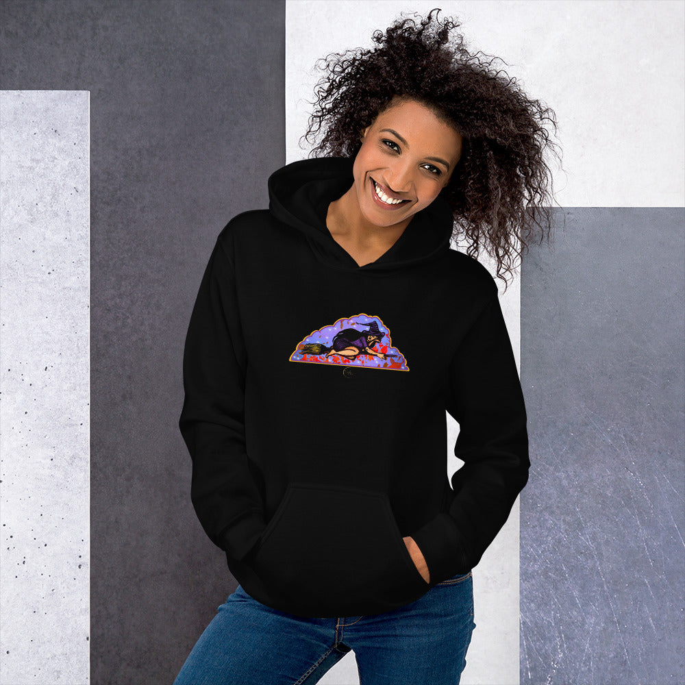 "Sleepy Witch" Unisex Hoodie