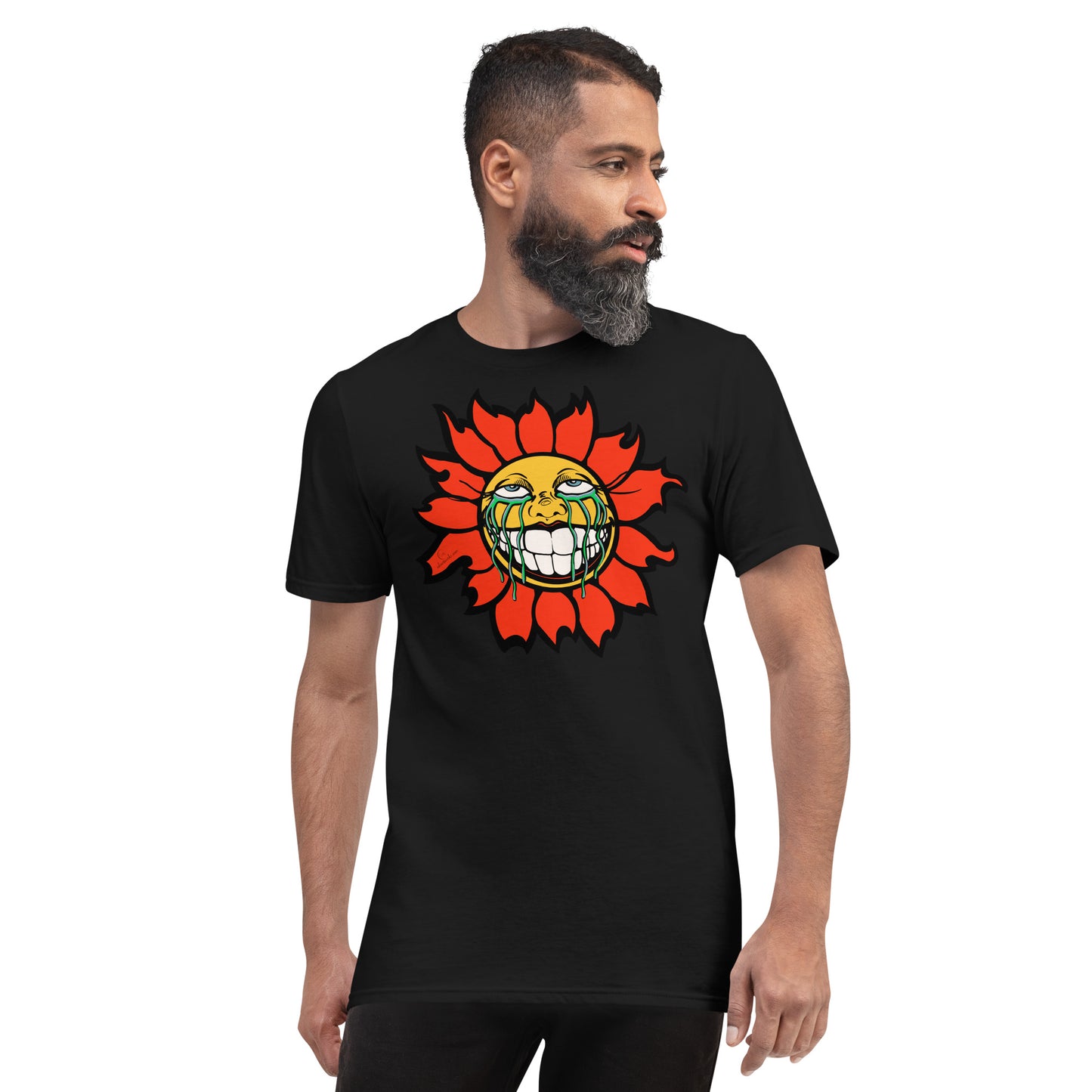 "Sunflower" Orange Short-Sleeve T-Shirt