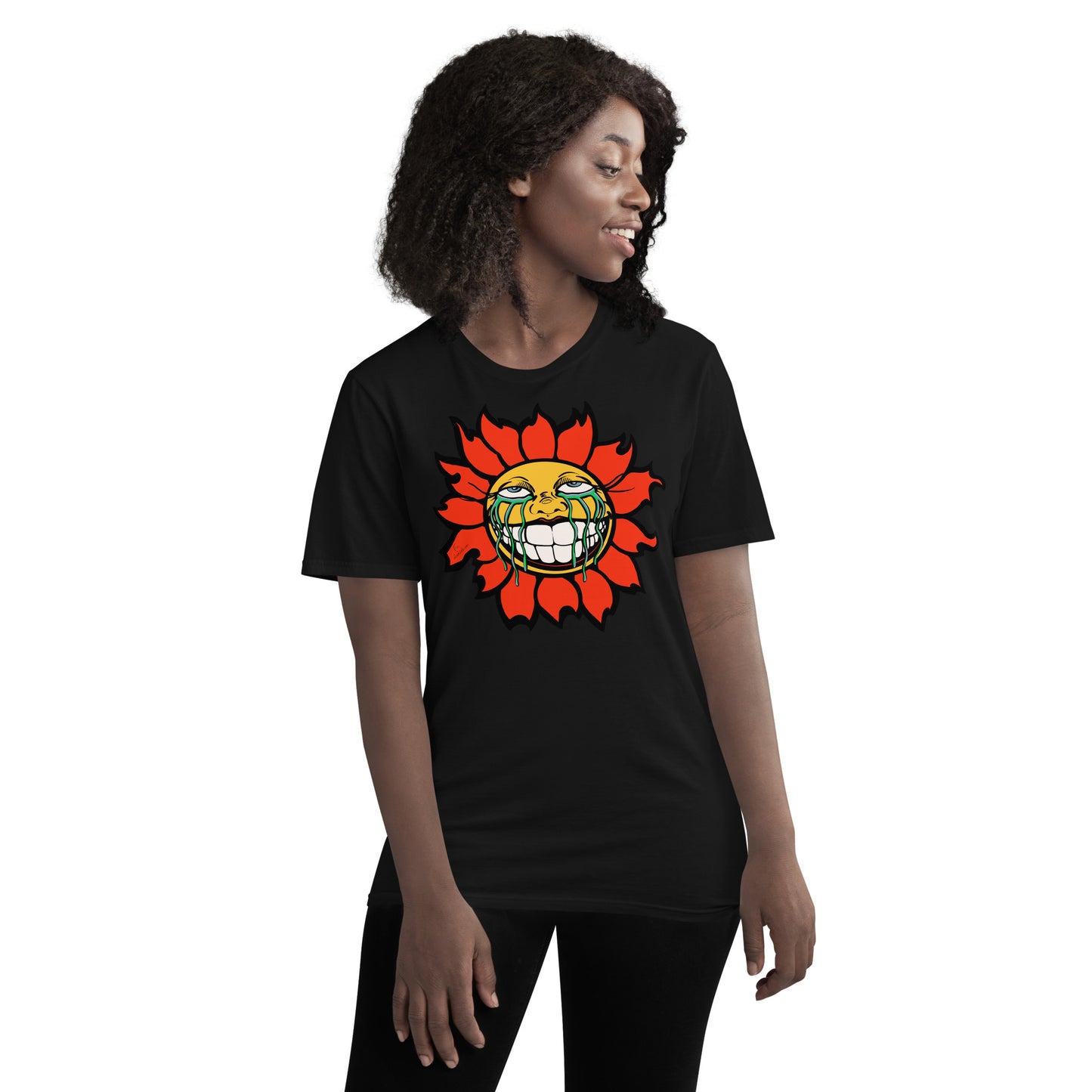 "Sunflower" Orange Short-Sleeve T-Shirt