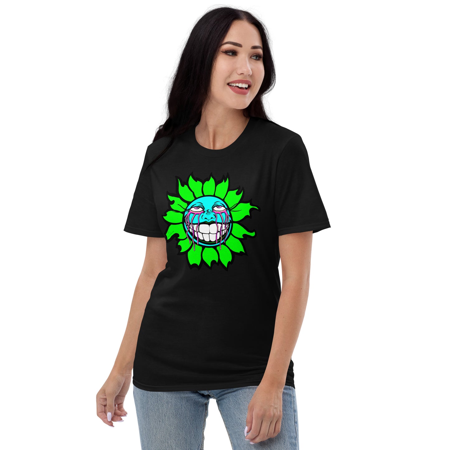 "Sunflower" Green Short-Sleeve T-Shirt