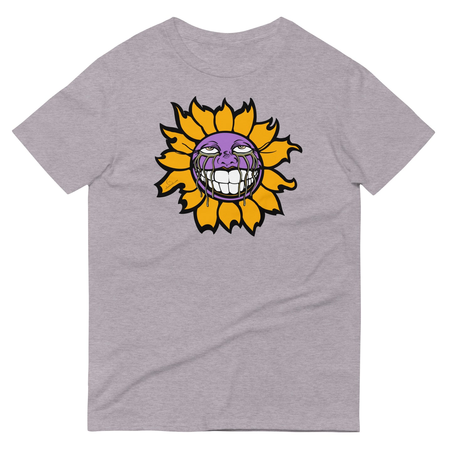 "Sunflower" Purple Short-Sleeve T-Shirt