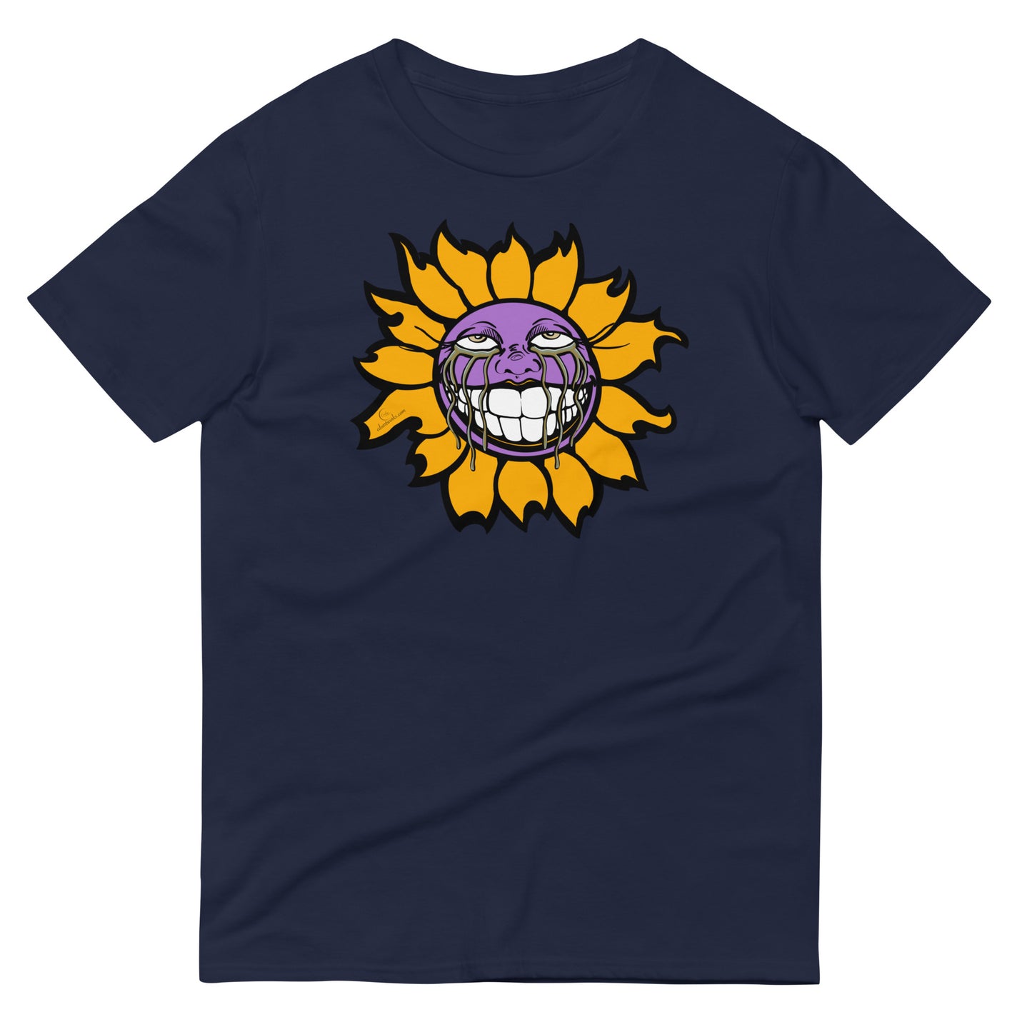 "Sunflower" Purple Short-Sleeve T-Shirt