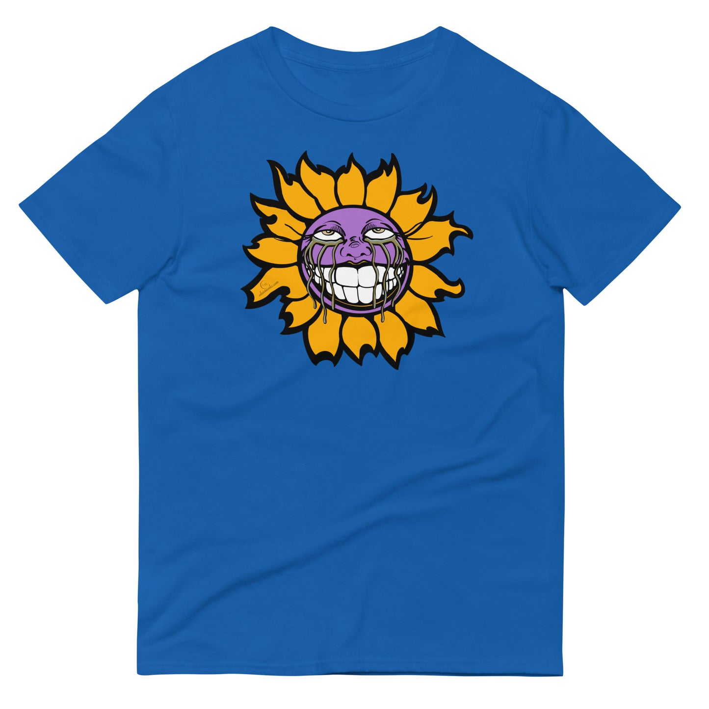 "Sunflower" Purple Short-Sleeve T-Shirt