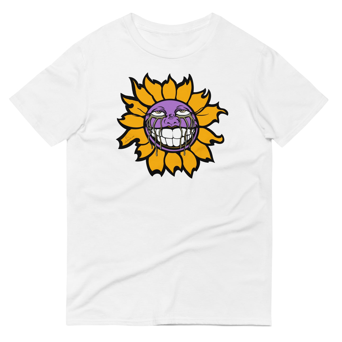 "Sunflower" Purple Short-Sleeve T-Shirt